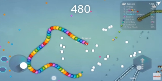 Snake.io - Fun Online Snake by Kooapps