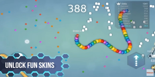 Snake.io - Fun Online Snake by Kooapps